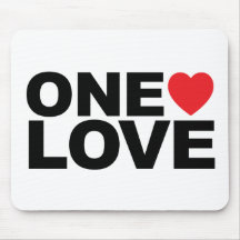 OneLove Logo Mouse Pad