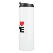 OneLove Logo Thermal Tumbler Thermosbecher (Nach rechts gedreht)