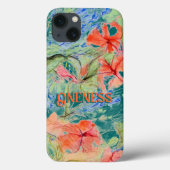 Oneness Balsam und Lobelia-Blume Case-Mate iPhone Hülle (Rückseite)