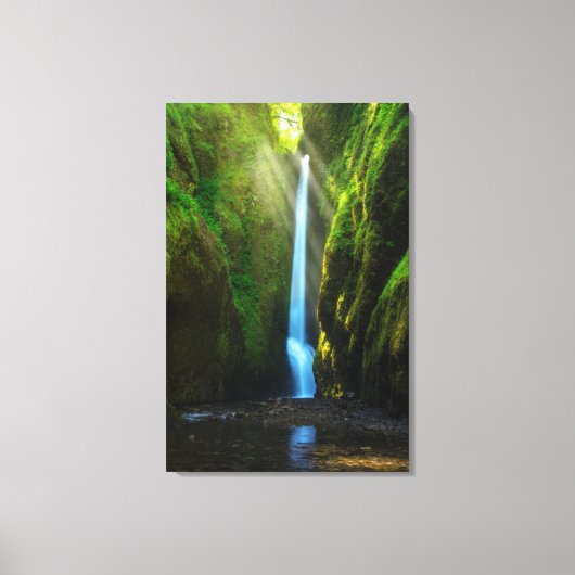 Oneonta Falls Leinwanddruck (Vorderseite)