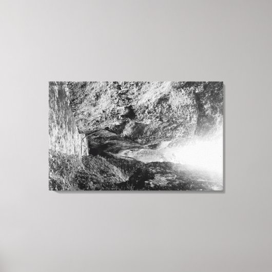 Oneonta Gorge FotographColumbia River, OR Leinwanddruck (Vorderseite)