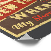 Oneonta Ny Its Where My Story Begins _1 Poster (Ecke)