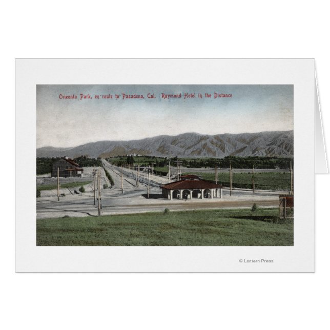 Oneonta Park & Raymond Hotel (Vorderseite (Horizontal))
