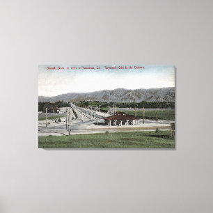 Oneonta Park & Raymond Hotel Leinwanddruck