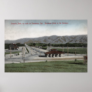 Oneonta Park u. Raymond-Hotel Poster