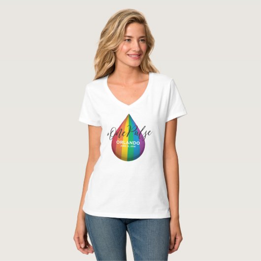 #OnePulse - Erinnern an Orlando T-Shirt (Vorderseite Vollansicht)