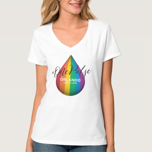 #OnePulse - Erinnern an Orlando T-Shirt (Vorderseite)