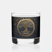 ONEs Tree Abzeichen Whiskyglas (Links)