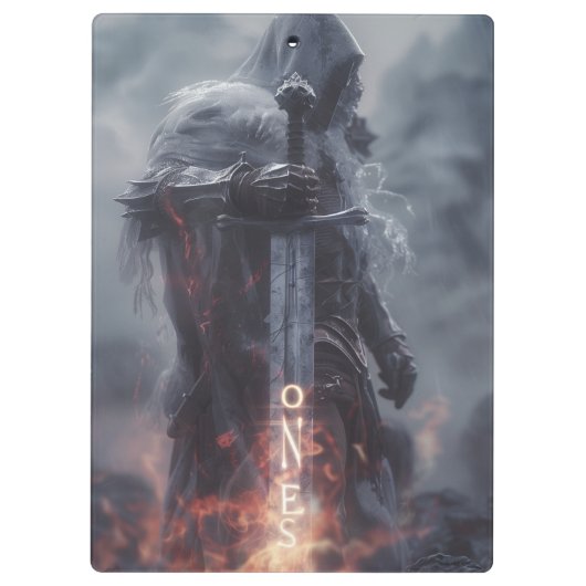 ONEs Warrior Klemmbrett (Rückseite)