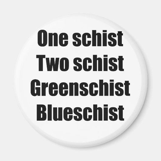 oneschistschwarz magnet (Vorne)