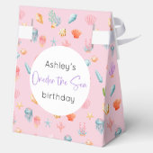 Onethe Sea Birthday Gefälligkeitsboxen Geschenkschachtel (Rückseite)