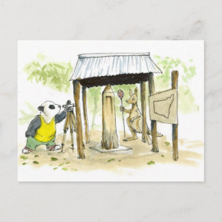 Onetonpostart Postkarte