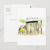 Onetonpostart Postkarte (Vorne/Hinten)