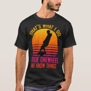 OneWheel Skateboard Float Besitzer Skateboarding r T-Shirt