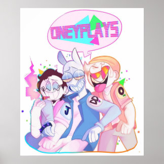 ONEYPLAYS DINGDONG JULIAN UND ONEYNG 80er VAPOR Poster