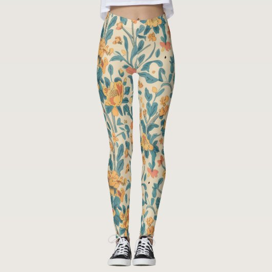 Onflora Blumenleggings Leggings (Vorderseite)