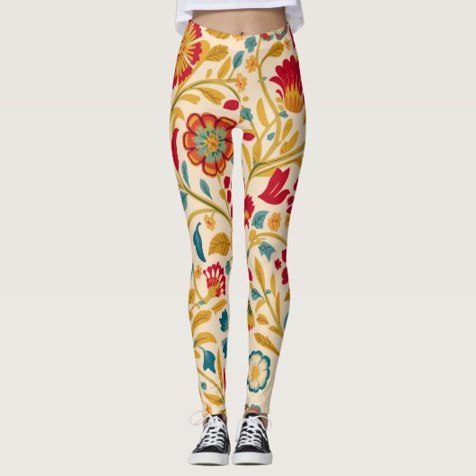 Onflora Floral Legging Leggings (Vorderseite)