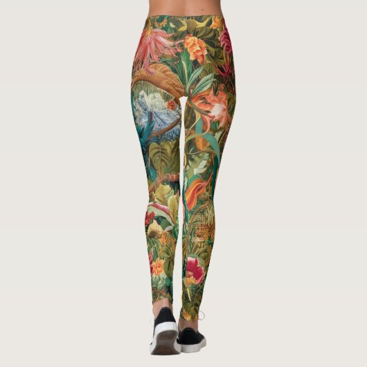 Onflora Floral Legging Leggings (Rückseite)