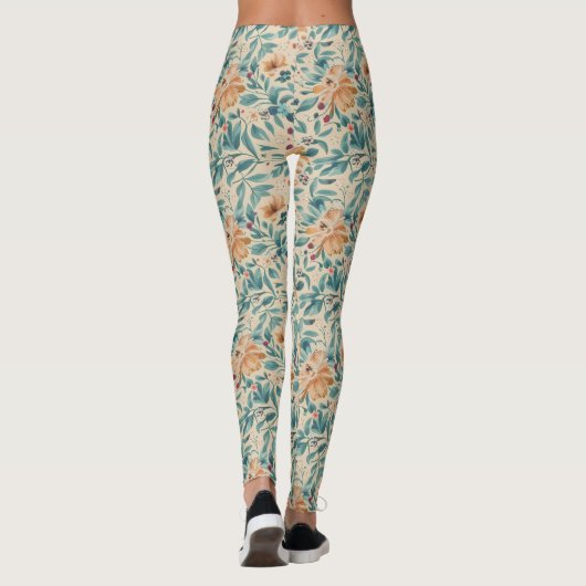 Onflora Floral Legging Leggings (Rückseite)