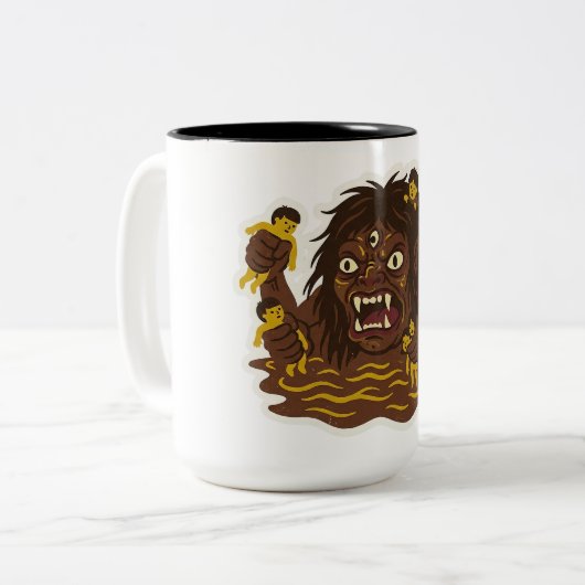 Onggo-inggi Zweifarbige Tasse (Vorderseite Links)