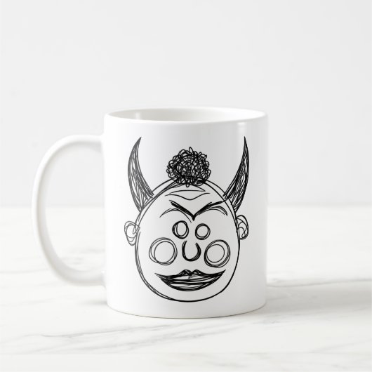Oni aus Japan Kaffeetasse (Links)