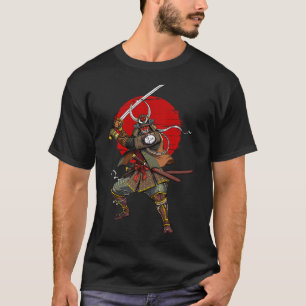 Oni-Dämon-Samurai-Krieger T-Shirt