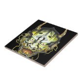 Oni Devil Design Fliese (Seite)