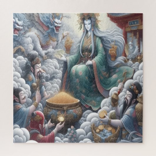 Oni Dreams Jigsaw Puzzle (Vertikal)