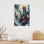 Oni Enlightened  Poster (Küche)