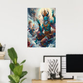 Oni Enlightened  Poster (Heimbüro)
