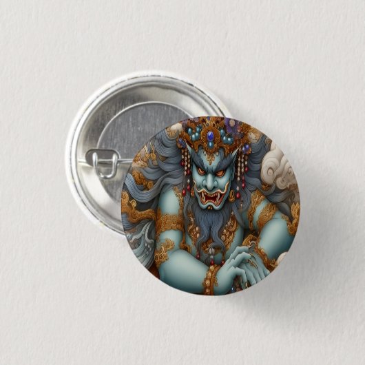 Oni Fortune Button (Vorne & Hinten)