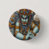 Oni Fortune Button (Vorderseite)