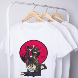 Oni Girl Samurai T-Shirt
