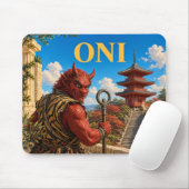 Oni, Gothic Fantasy Monster Mousepad (Mit Mouse)