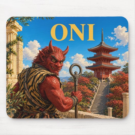 Oni, Gothic Fantasy Monster Mousepad (Vorne)