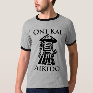 Oni Kai Vintager Entwurf Aikido T-Shirt