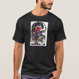 Oni & Maple Tattoo Design T-Shirt