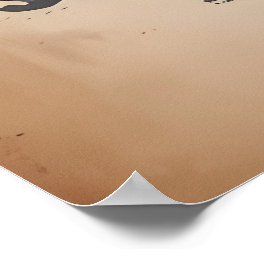 Oni Mask Poster (Ecke)