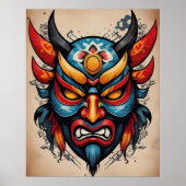 Oni Mask Poster (Vorne)