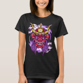 Oni Mask und Skull T-Shirt (Vorderseite)