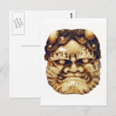 Oni Netsuke Postkarte (Vorne/Hinten)