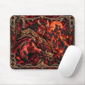 Oni, Papier-Schnitt-Monster Mousepad (Mit Mouse)