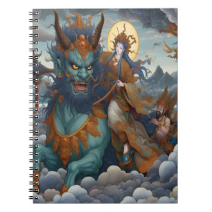 Oni-Reiter-Notizbuch Notizblock