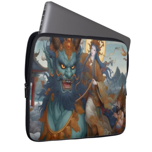 Oni Rider Laptop Sleeve (Vorne Rechts)