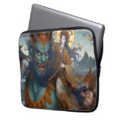 Oni Rider Laptop Sleeve (Vorderseite Links)
