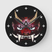 Oni Runde Wanduhr (Vorderseite)