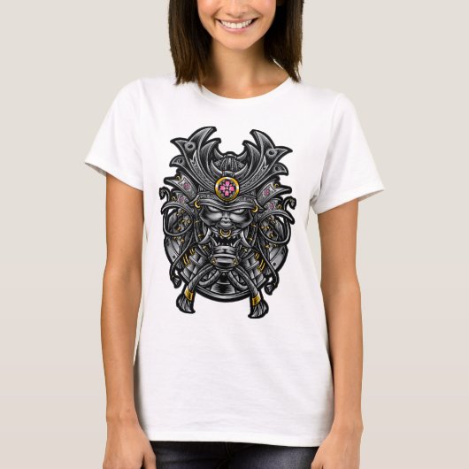 Oni Samurai Mask T-Shirt (Vorderseite)
