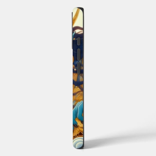 Oni Skies  Case-Mate iPhone Hülle (Rückseite / Links)