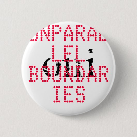 ONI, UNPARALLEL GRENZEN BUTTON (Vorderseite)