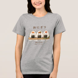 ONIGIRI Einfachheit ist das Beste Tri-Blend Shirt